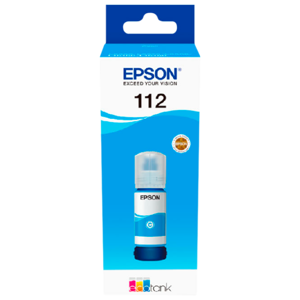 Чернила для принтера Epson 112 Cyan photo 1