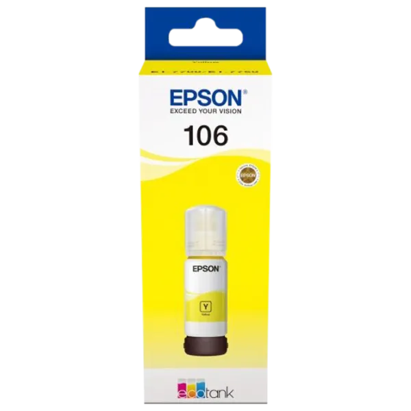Чернила для принтера Epson 106 Yellow photo 1