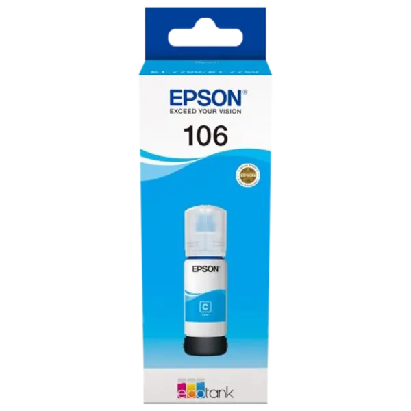 Чернила для принтера Epson 106 Cyan photo 1