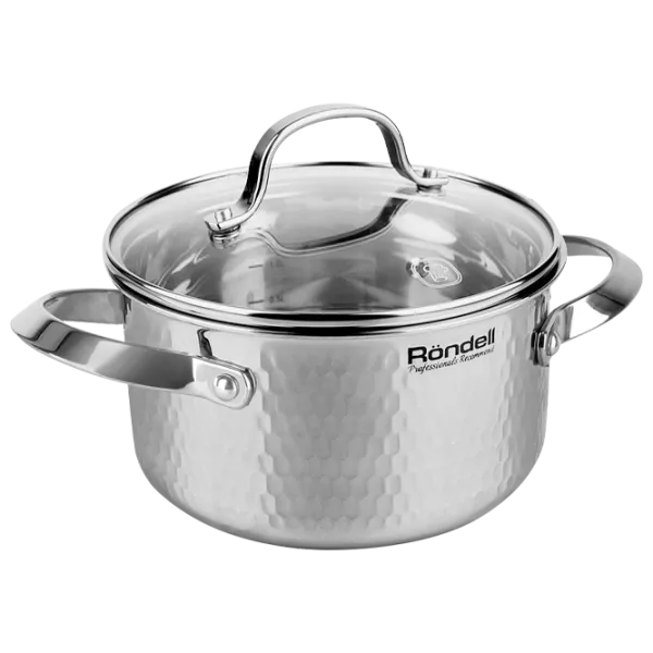 Кастрюля Rondell RDS-1293 2.4 л Нержавеющая сталь/ Стальной photo 1 Кастрюля Rondell RDS-1293 2.4 л Нержавеющая сталь/ Стальной photo 1