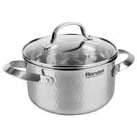Кастрюля Rondell RDS-1293 2.4 л Нержавеющая сталь/ Стальной