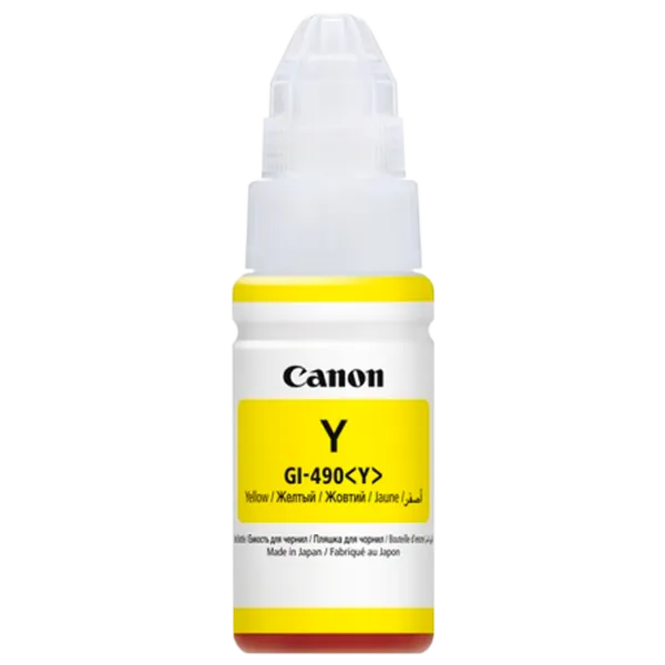 Чернила для принтера Canon GI-490 Yellow photo 1