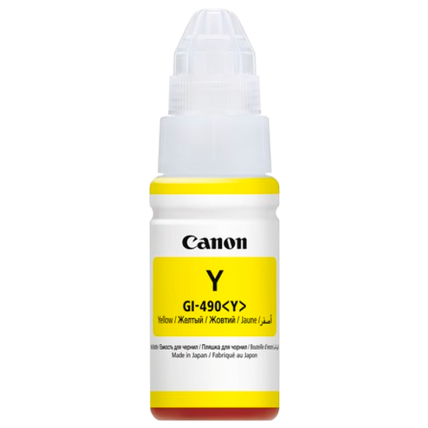 Чернила для принтера Canon GI-490 Yellow photo 1