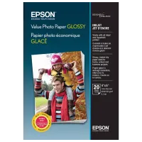 Фотобумага для принтеров Струйный Epson Value Glossy Photo Paper 183 г/ м² (20 листов) Глянец/ A6/ Белый