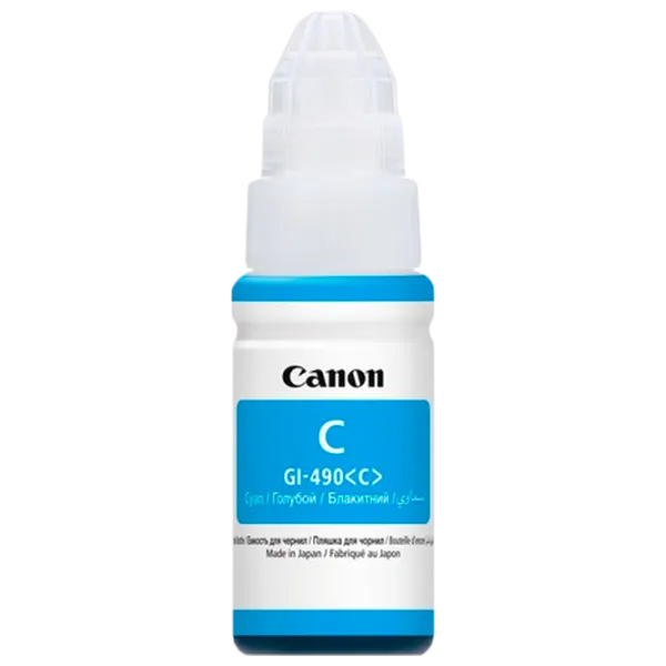 Cerneală pentru imprimantă Canon GI-490 Cyan photo 1