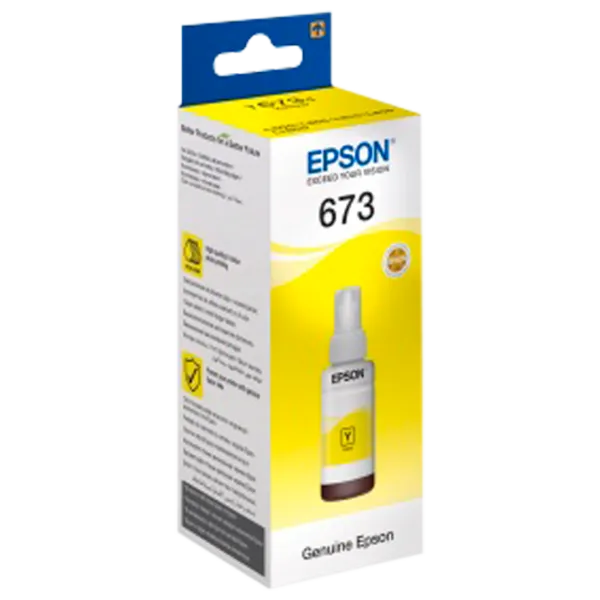 Чернила для принтера Epson 673 Yellow photo 1