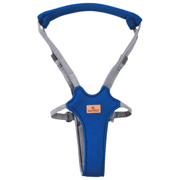 Marsupiu pentru copii Lorelli BABY WALK SAFETY HARNESS STEP BY STEP (10010140002) 13 kg/ Dark Blue photo 1