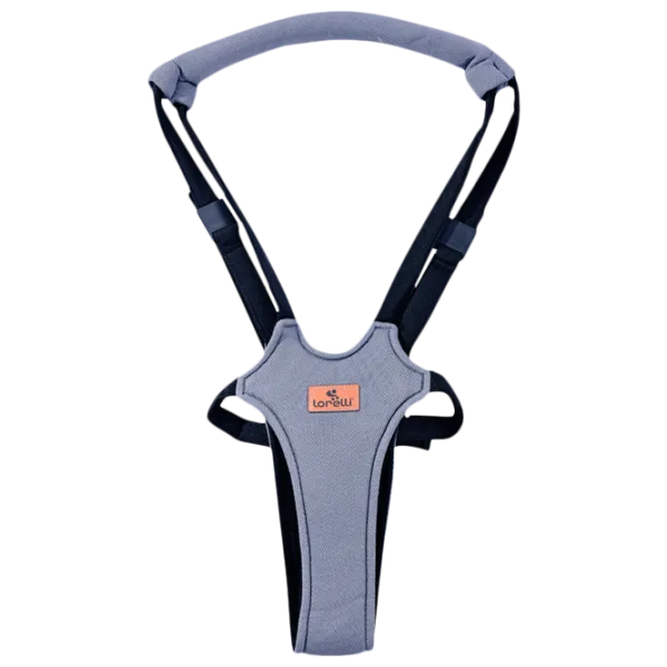 Marsupiu pentru copii Lorelli BABY WALK SAFETY HARNESS STEP BY STEP (10010140004) 13 kg/ Dark Gray photo 1