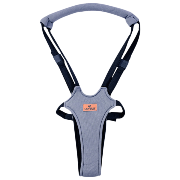 Marsupiu pentru copii Lorelli BABY WALK SAFETY HARNESS STEP BY STEP (10010140004) 13 kg/ Dark Gray photo 1