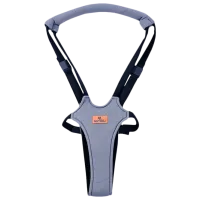 Marsupiu pentru copii Lorelli BABY WALK SAFETY HARNESS STEP BY STEP (10010140004) 13 kg/ Dark Gray