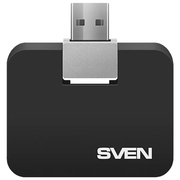 USB Hub Sven HB-677 USB Type-A/ Черный photo 1 USB Hub Sven HB-677 USB Type-A/ Черный photo 1