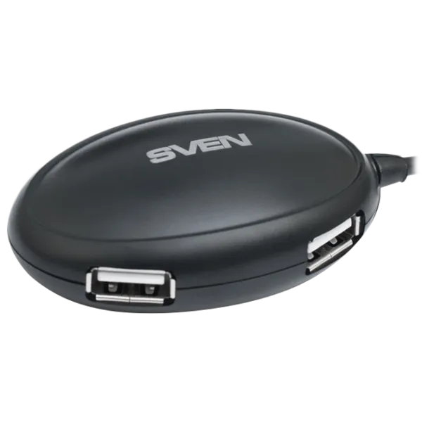USB Hub Sven HB-401 USB Type-A/ Черный photo 1