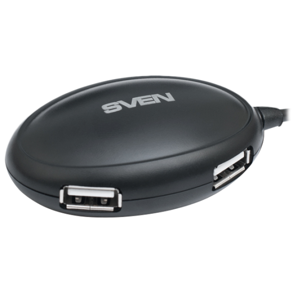 USB Hub Sven HB-401 USB Type-A/ Черный photo 1
