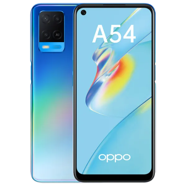 Oppo A54 4 GB/ 64 GB/ Dual SIM/ Blue  photo 1