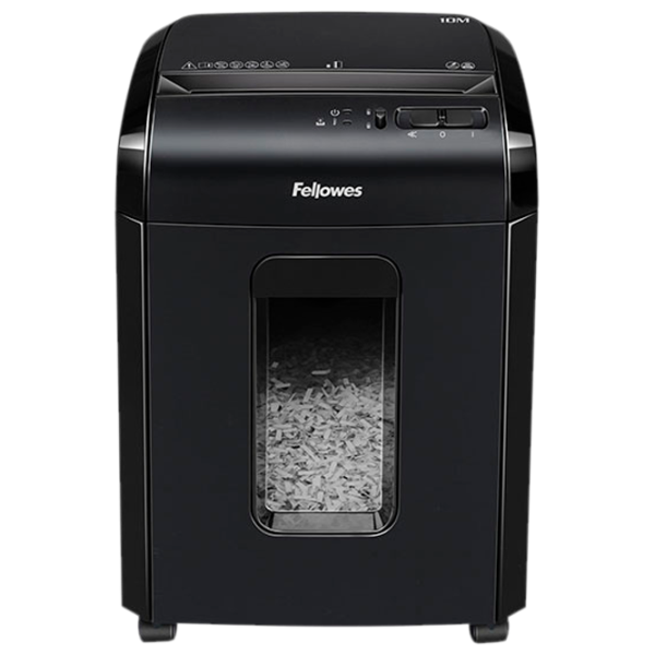Шредер Fellowes Powershred 10M Черный photo 1