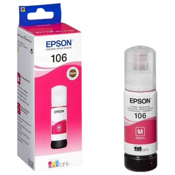 Чернила для принтера Epson 106 Magenta photo 1