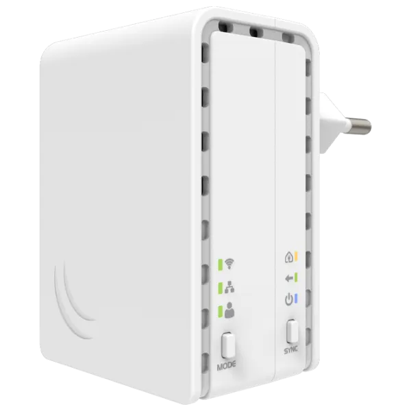 Powerline Mikrotik PWR-LINE AP Powerline/ Белый photo 1