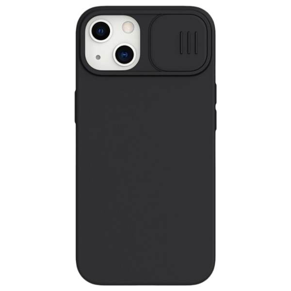 Husă pentru smartphone Apple iPhone 13 Nillkin/ Back/ TPU/ Silky Black photo 1