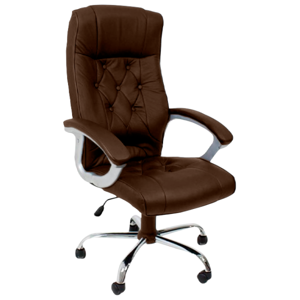 Офисное кресло DecoPrim BX-3707 Кожа/ Коричневый photo 1