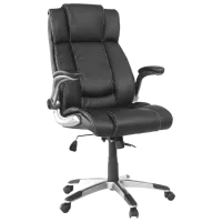 Офисное кресло DecoPrim BX-3702 Искусственная кожа/ Черный