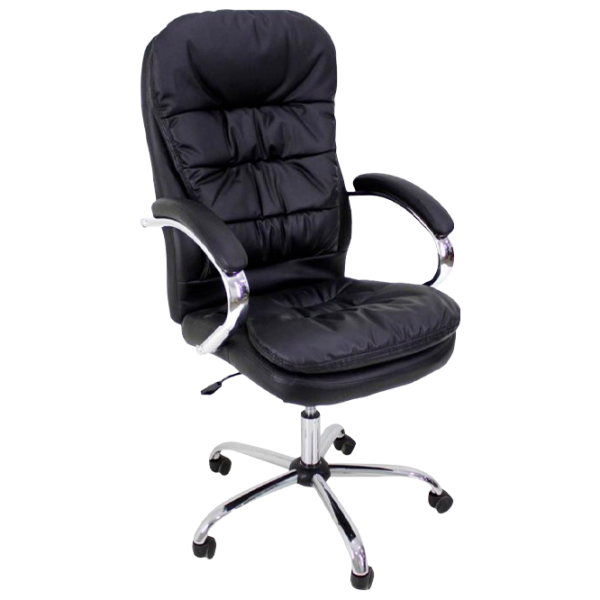 Fotoliu de birou DecoPrim BX-3058 Piele artificială/ Black photo 1