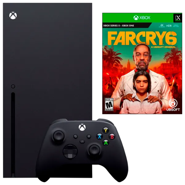 Microsoft Xbox Series X + Far Cry 6 1 ТБ/ Черный photo 1
