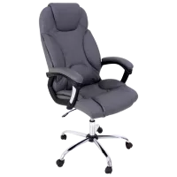 Fotoliu de birou DecoPrim BX-3022 Piele artificială/ Gray