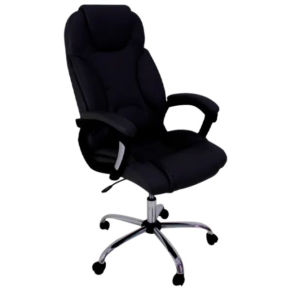 Fotoliu de birou DecoPrim BX-3022 Piele artificială/ Black photo 1