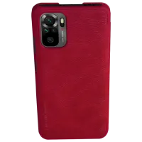 Чехол для смартфона Xiaomi Redmi 10 Nillkin/ Flip Cover/ Кожа/ Красный