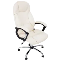 Fotoliu de birou DecoPrim BX-3022 Piele artificială/ Beige