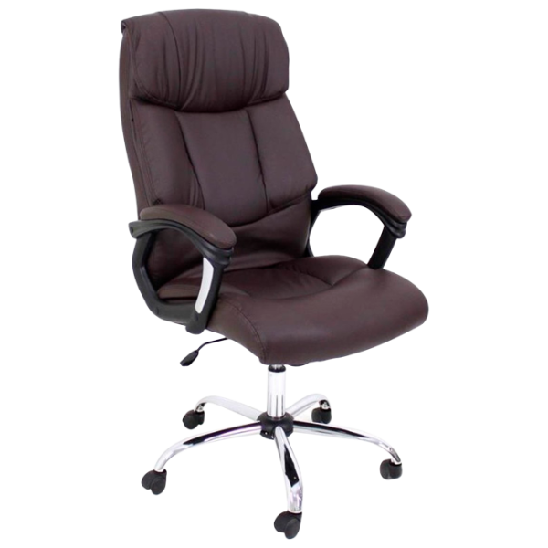 Fotoliu de birou DecoPrim BX-3008 Piele artificială/ Brown photo 1 Fotoliu de birou DecoPrim BX-3008 Piele artificială/ Brown photo 1