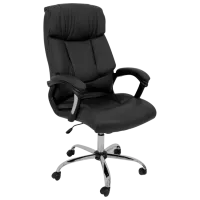 Fotoliu de birou DecoPrim BX-3008 Piele artificială/ Black