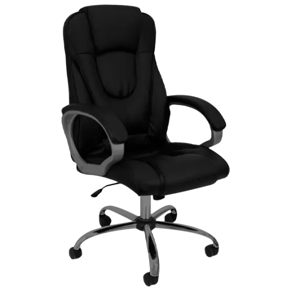 Офисное кресло DecoPrim BX-0050 Искусственная кожа/ Черный photo 1