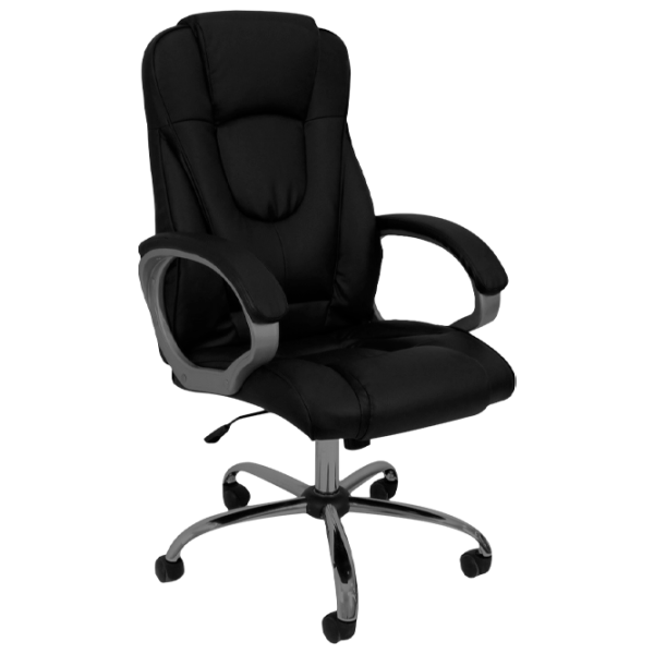 Офисное кресло DecoPrim BX-0050 Искусственная кожа/ Черный photo 1