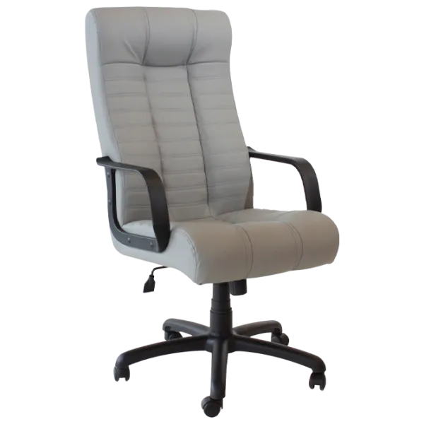 Fotoliu de birou DecoPrim Atlantis Piele artificială/ Gray photo 1 Fotoliu de birou DecoPrim Atlantis Piele artificială/ Gray photo 1