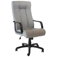 Fotoliu de birou DecoPrim Atlantis Piele artificială/ Gray