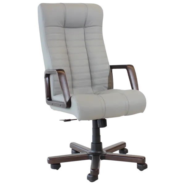 Fotoliu de birou DecoPrim Atlantis Extra Piele artificială/ Gray photo 1 Fotoliu de birou DecoPrim Atlantis Extra Piele artificială/ Gray photo 1