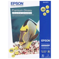 Hârtie foto pentru imprimante Inkjet Epson Premium Glossy Photo Paper 255 g/ m² (50 foi) Gloss/ 4R/ White