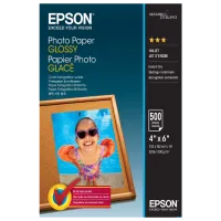 Фотобумага для принтеров Струйный Epson Photo Paper Glossy 200 г/ м² (500 листов) Глянец/ 4R/ Белый