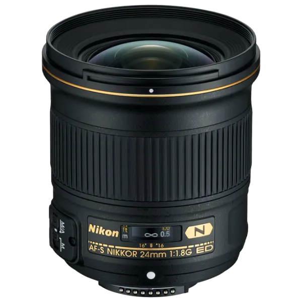 Объектив Nikon AF-S NIKKOR 24mm f/ 1.8G ED Черный photo 1 Объектив Nikon AF-S NIKKOR 24mm f/ 1.8G ED Черный photo 1