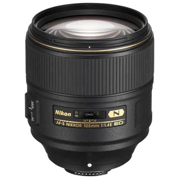 Объектив Nikon AF-S NIKKOR 105mm f/ 1.4E ED Черный photo 1 Объектив Nikon AF-S NIKKOR 105mm f/ 1.4E ED Черный photo 1