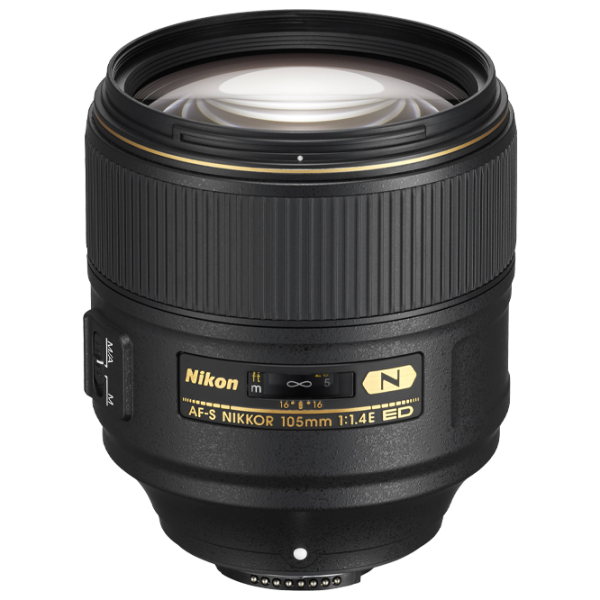 Объектив Nikon AF-S NIKKOR 105mm f/ 1.4E ED Черный photo 1 Объектив Nikon AF-S NIKKOR 105mm f/ 1.4E ED Черный photo 1