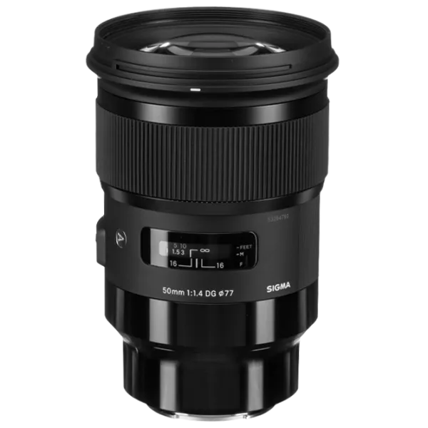 Obiectiv Sigma AF 50mm f/ 1.4 DG HSM ART F/ Sony-A Black photo 1 Obiectiv Sigma AF 50mm f/ 1.4 DG HSM ART F/ Sony-A Black photo 1