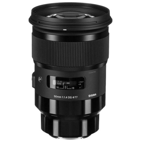 Obiectiv Sigma AF 50mm f/ 1.4 DG HSM ART F/ Sony-A Black photo 1 Obiectiv Sigma AF 50mm f/ 1.4 DG HSM ART F/ Sony-A Black photo 1
