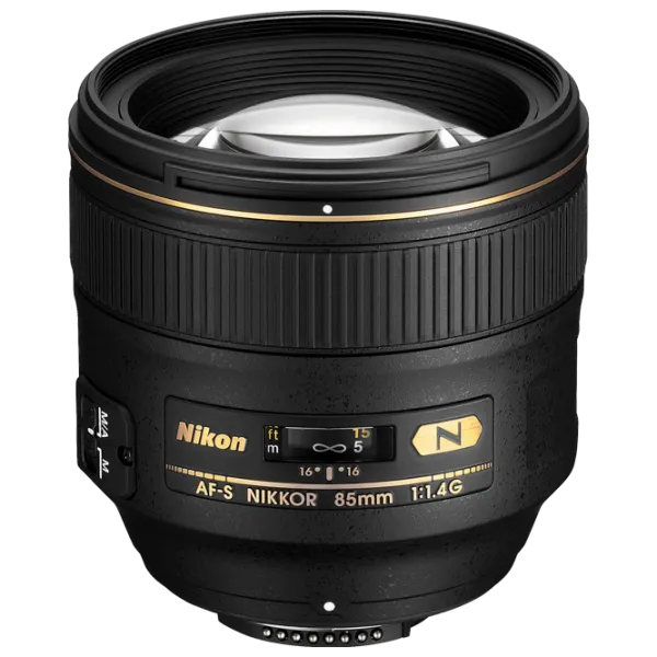 Объектив Nikon Nikkor AF-S 85mm f/ 1,4G Черный photo 1