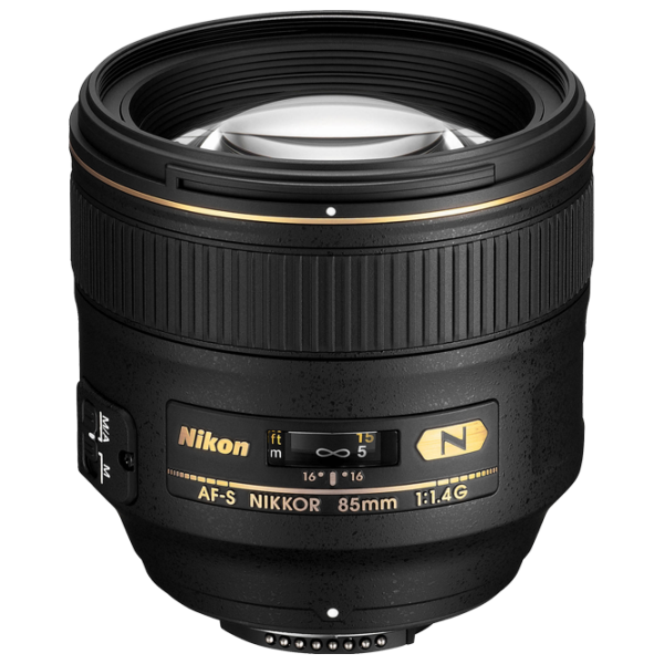 Объектив Nikon Nikkor AF-S 85mm f/ 1,4G Черный photo 1