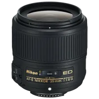 Объектив Nikon Nikkor AF-S 35mm f/ 1,8G ED Черный
