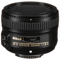 Объектив Nikon Nikkor AF-S 50mm f/ 1,8G Черный