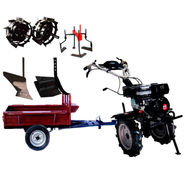 Мотокультиватор Worker HB 700RS ECO+R SET18 4х тактный/ Бензин photo 1