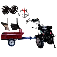 Мотокультиватор Worker HB 700RS ECO+R SET18 4х тактный/ Бензин